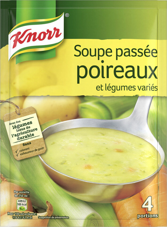 Soupe Poireaux Légumes Variés - 製品 - fr