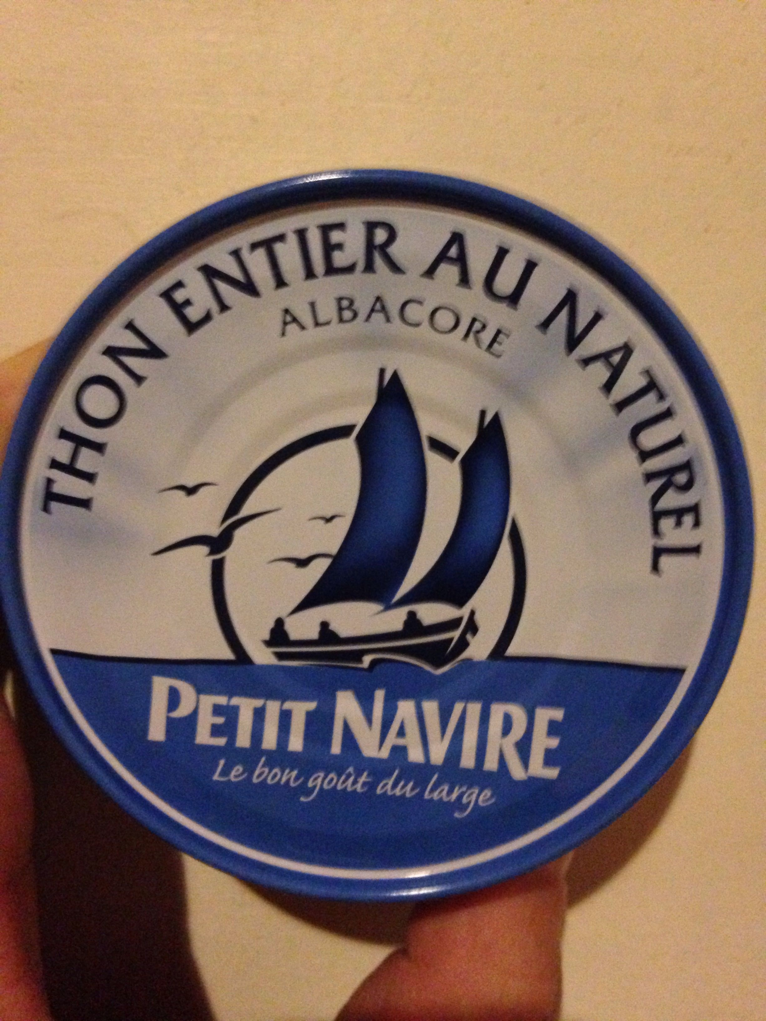 Thon Entier au Naturel Albacore, Petit Navire - 製品 - fr