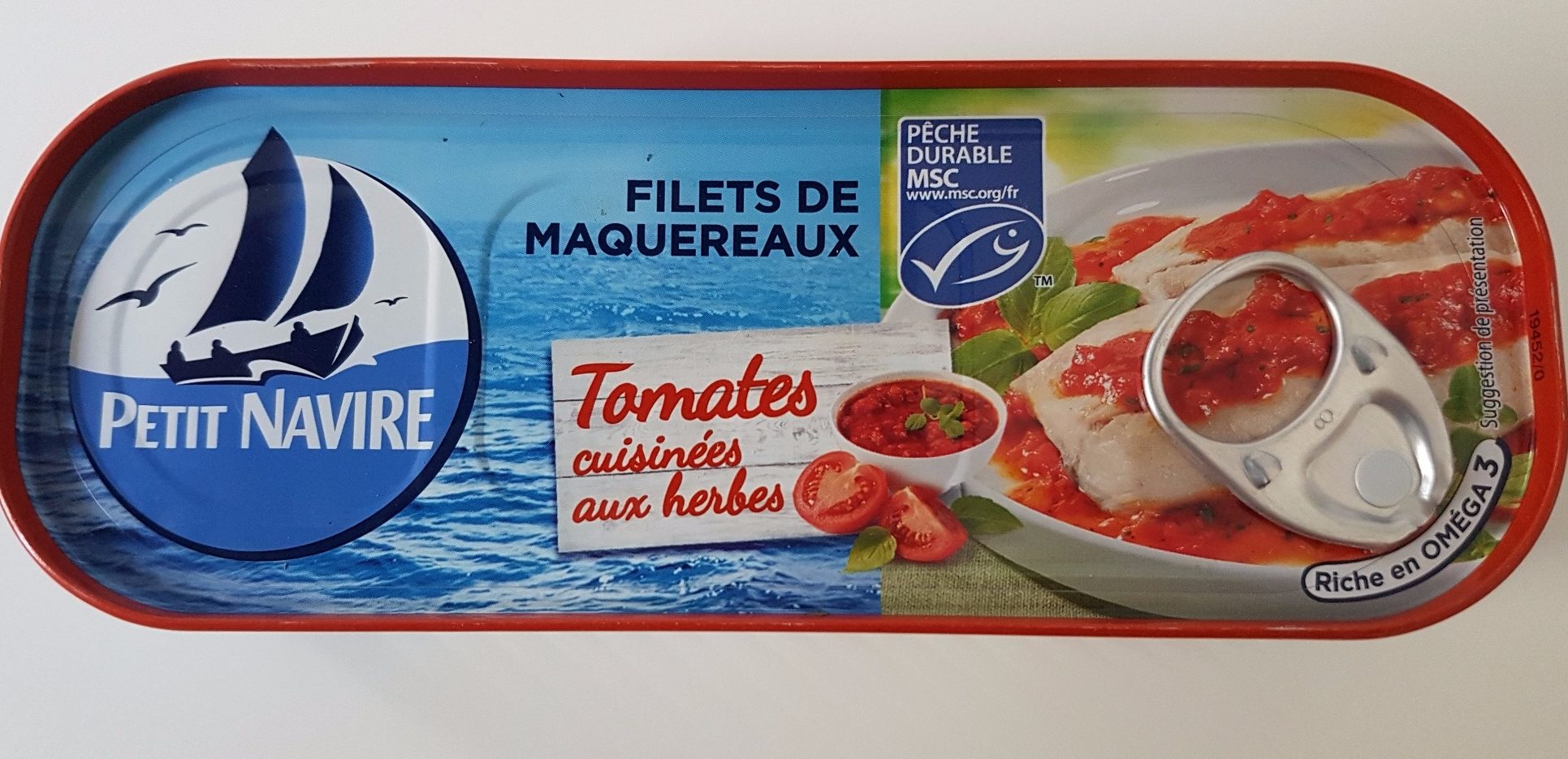 Filet de Maquereaux - Tomates et herbes - 製品 - fr