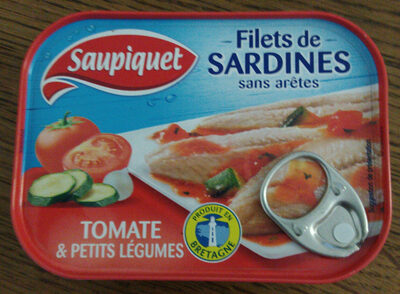 Filets de Sardines à la Tomate et ses petits légumes - 製品 - fr