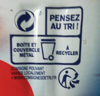 Filets de maquereaux Escabèche - Recycling instructions and/or packaging information - fr
