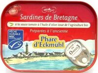 Sardines sauce tomate à l'huile d'olive vierge extra bio - 製品 - fr