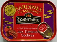 Sardines à l'Ancienne à l'Huile d'Olive vierge extra aux Tomates Séchées - 製品 - fr