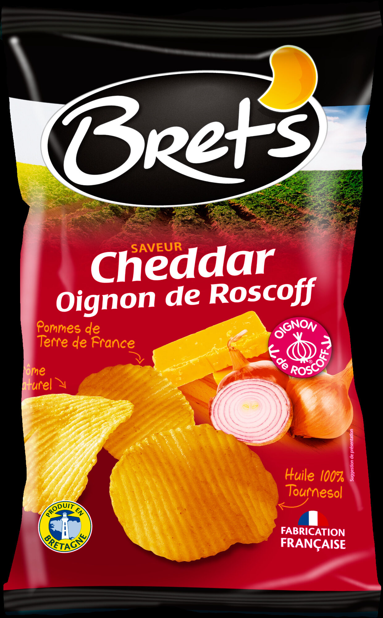 Chips Bret's Saveur Cheddar Oignon de Roscoff - 製品 - ja